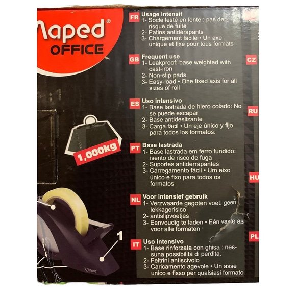 Maped Office Expert Weighted Tape Dispenser Compact - Picture 4 of 5